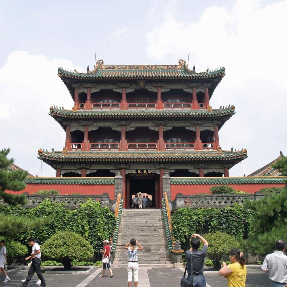 A vibrant city skyline with iconic landmarks and bustling streets, showcasing urban energy and charm